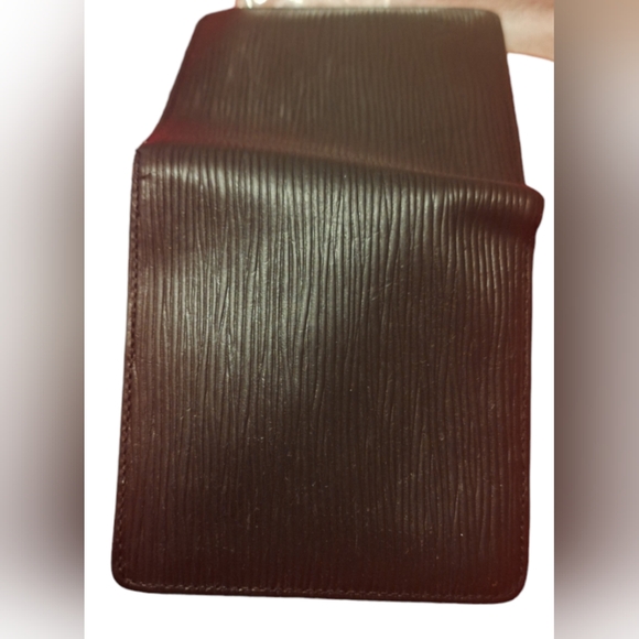 BLACK LV Epi Wallet for men - Picture 3 of 7